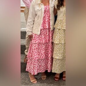Floral Pink Dress